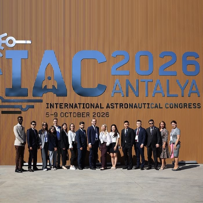 Les jeunes professionnels des pays membres d'Interspoutnik à l'IAC 2026