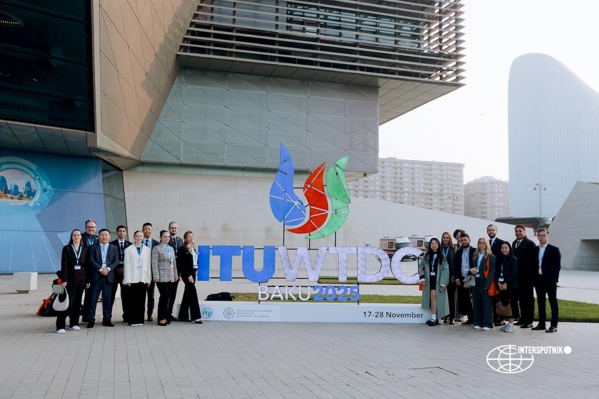 Intersputnik at the Global Youth Celebration and WTDC-25 in Baku